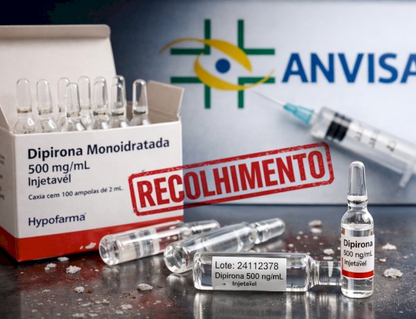 Anvisa determina recolhimento de lote de dipirona após identificação de desvio de qualidade