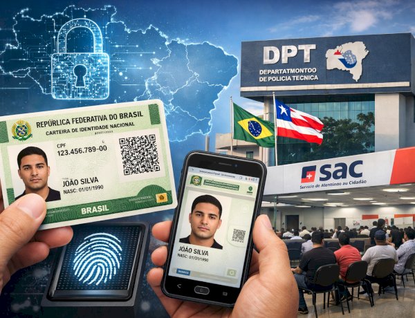 Bahia amplia emissão da nova Carteira de Identidade Nacional e reforça modernização do sistema