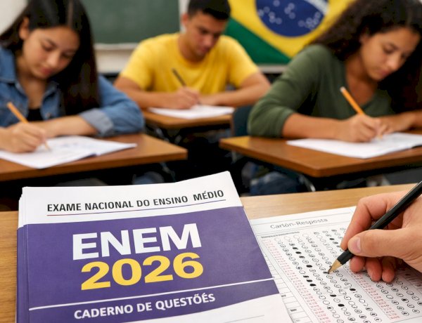 Enem 2026: prazo para solicitar isenção da taxa começa nesta segunda-feira (13)