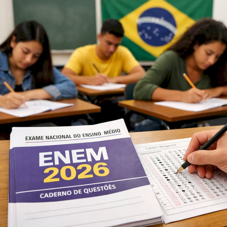 Enem 2026: prazo para solicitar isenção da taxa começa nesta segunda-feira (13)