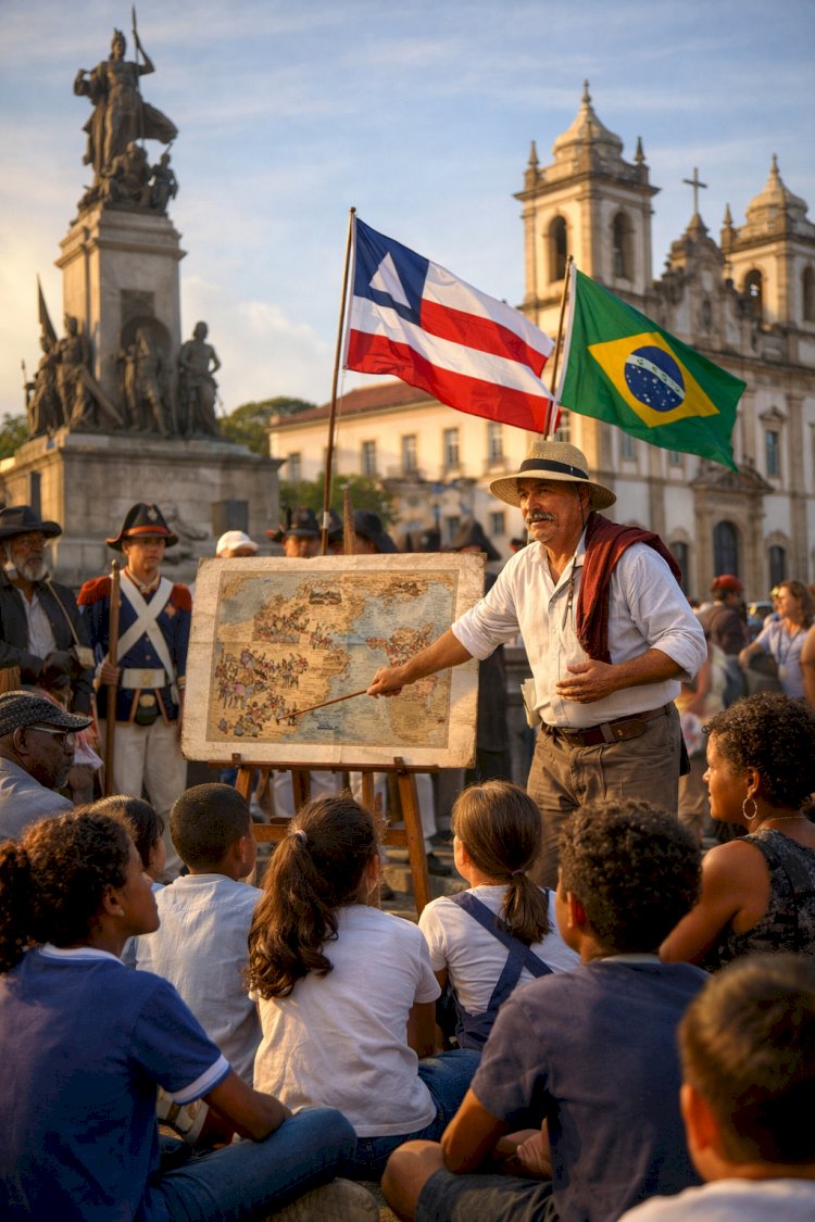 Rota da Independência leva memória do 2 de Julho para praças e espaços públicos da Bahia